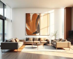 Mixing Black And White Wall Art with Colorful Accents